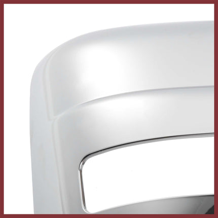 HEROFFIX for Ford F150 2009-2014 Driver Passenger Side Mirror Covers Cap Overlay Rearview Mirror Guard Covers Silver Tone 1 Pair