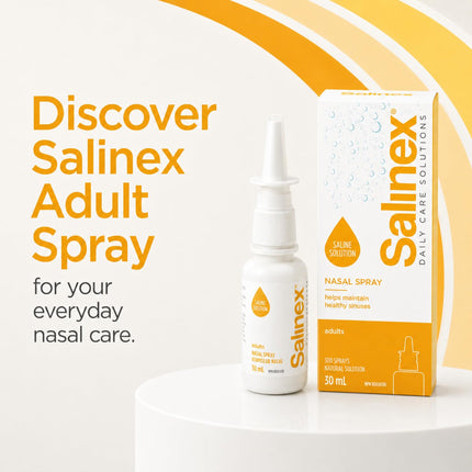 Salinex Adults Congested & Itchy Noses Daily Nasal Care for Allergy & Cold Relief, 30 mL
