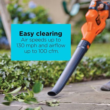 BLACK+DECKER 20V MAX* Cordless Sweeper with Power Boost (LSW321)