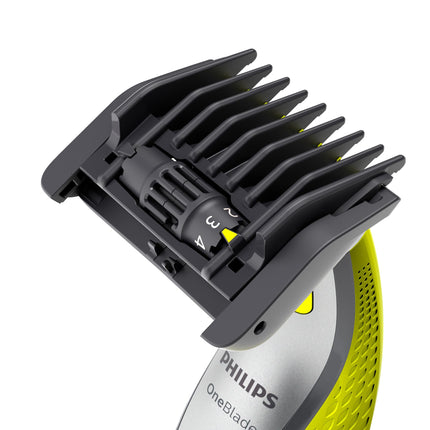 Philips OneBlade 360 Face & Body, Wet & Dry, Trim, Edge & Shave with the 5-in-1 Adjustable Comb and Body Comb, QP2834/23