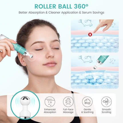 JACRYNTH Face and Body 20ml Dark Spot Remover with 360°Roller Massage Ball