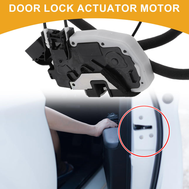 Partuto Power Door Lock Actuator Motor No.805009N00A/80500ZY80A Front Right Passenger Side Door Latch Actuator Assembly for Nissan Maxima 2009-2014 with Cable