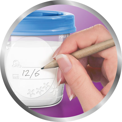 Philips Avent Breast Milk Storage Cups (10x6oz), SCF618/10