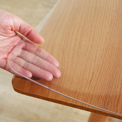 Warmstar 24x48" 1.5mm thick Clear PVC Rectangle Cover Protector Mat for Kitchen, Dresser, Dining Table, Desk X003Q81T0Z
