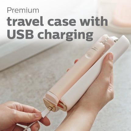 Philips Sonicare DiamondClean Prestige 9900, Rechargeable Electric Toothbrush with SenseIQ, Champagne, HX9990/11