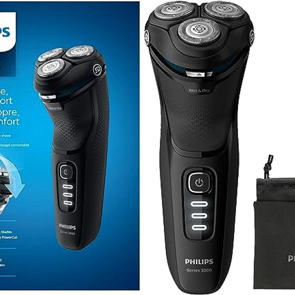 Philips Shaver Series 3000 with Pop-Up Trimmer, S3233/52, LIKE NEW