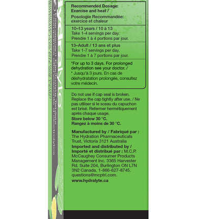 Hydralyte Lemon Lime Flavored Electrolytes | Pre-Workout and Post-Workout Hydration Solution to Enhance Performance and Maximize Recovery | (2 Tablets per Serving, 40 Count)
