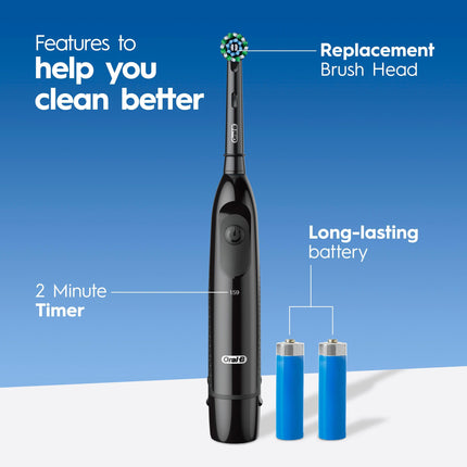 Oral B Pro Clean Battery Toothbrush, Built-in Timer
