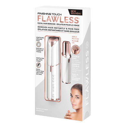 Finishing Touch Flawless Facial Hair Remover, White