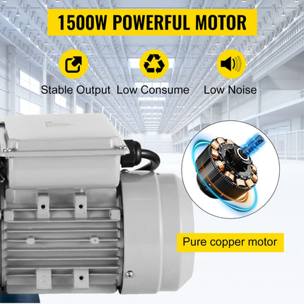 Happybuy Automatic Electric Wire Stripping Machine 0.05"-0.98",Portable Dark Blue Wire Stripper, Wire Stripping Machine Tool for Scrap Copper Recycling (Dark Blue)