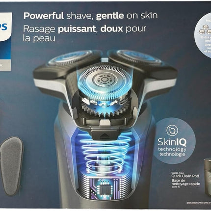 Philips Shaver Series 5000 Wet & Dry Electric Shaver with Quick Cleaning Pod  S5889/94
