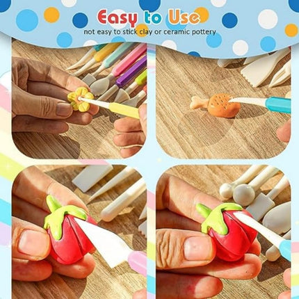 34 Pcs Montessori Kitchen Toys for Toddlers-Kids Knife Sets for Real Cooking with Safe Knives, Serrated Plastic Knives, Potato Slicers, Sandwich Cutter, Peeler and Cutting Board