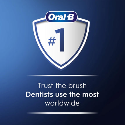 Oral-B Pro 400 Floss Action Vitality Electric Toothbrush with (2) Brush Heads, Rechargeable, Blue