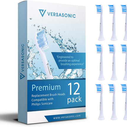 Versasonic Premium Philips Sonicare Replacement Toothbrush Heads