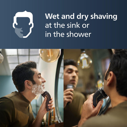 Philips Electric Shaver Series 3200, Wet & Dry with SkinProtect Technology, S3242/12