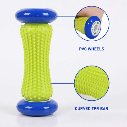 Foot Massager Roller Portable Running Yoga Sport Muscle Relax Plantar Fasciitis Therapy for Office Home Gym