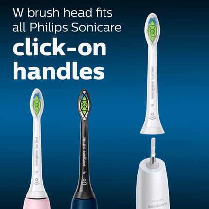 Philips Sonicare DiamondClean Replacement Brush Heads, White, 2 Pack, HX6062/92
