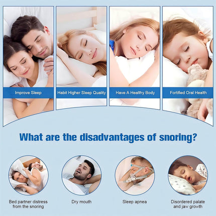 MIRORA Unisex Effective Snoring Solution & Reusable Snore Guard Anti-Snoring Mouthpiece