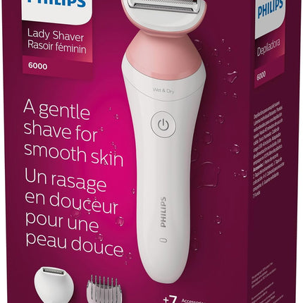 (New Open)Philips Female Grooming Lady Shaver Series 6000 BRL146/00