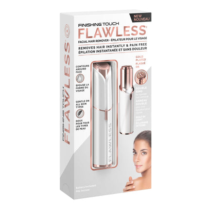 Finishing Touch Flawless Facial Hair Remover, White