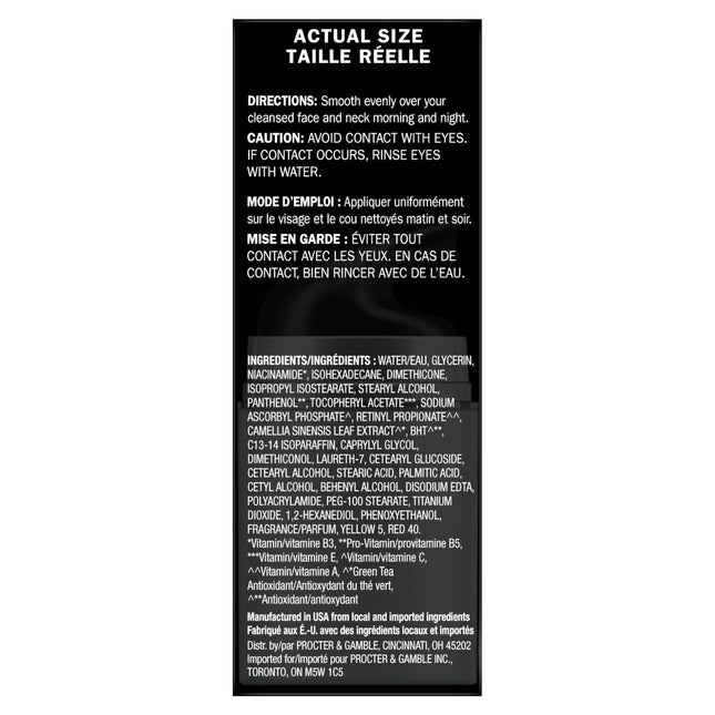 Olay Total Effects 7-In-One SPF 30 Anti-Aging Face Moisturizer with Vitamin B3, 50 mL