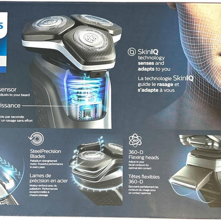 Philips Shaver Series 5000 Wet & Dry Electric Shaver with Quick Cleaning Pod  S5889/94