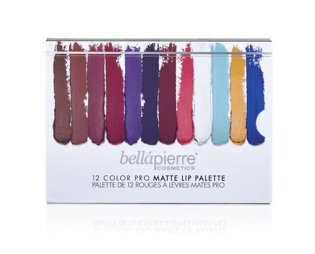 Bellapierre Cosmetics 12 Color PRO Matte Lip Palette