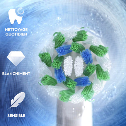 Oral-B Pro 1000 Electric Toothbrush, White, Rechargeable Power Toothbrush