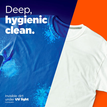 Tide Hygienic Clean Power PODS Laundry Detergent Pacs Original Scent Removes Visible and Invisible Dirt, 45 Count