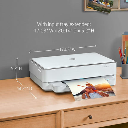 HP Envy 6055e All-in-One Wireless Color Printer, with Bonus 3 Months Free Instant Ink with HP+ (223N1A)