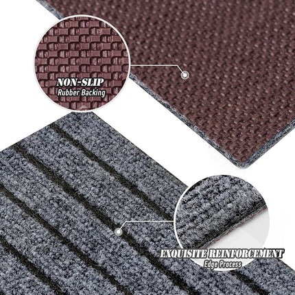 ANTPOP 2ft x 9ft Runner Rug for Hallway Non Slip Outdoor Indoor