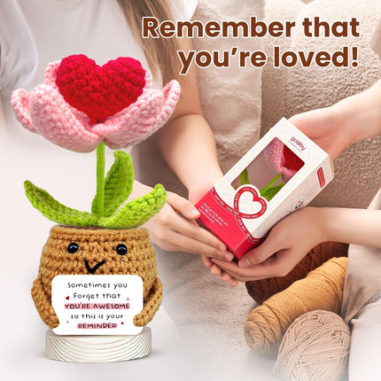 Gossby Flower Crochet Doll - Sometimes You Forget You're Awesome