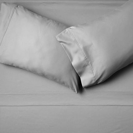 Amazon Basics Easy Care Microfiber Sheet Set with 19" Deep Pockets - King, Dark Grey Y27C