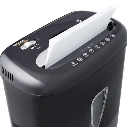 Amazon Basics 6-Sheet Micro-Cut Paper, and Credit Card Shredder