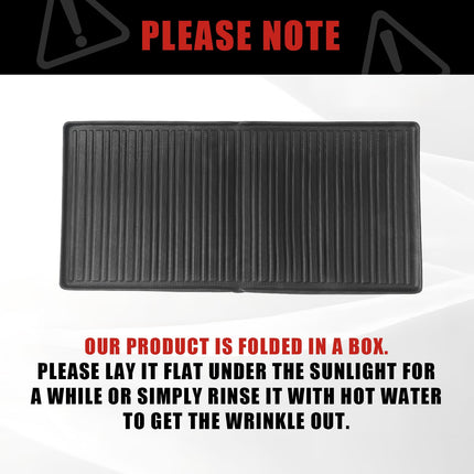 BestEvMod for Rivian R1S All Weather Trunk Mat Protection Accessories, 3D Cargo Liner TPE Material Compatible with Rivian R1S 2022-2024 2025 Interior Accessories