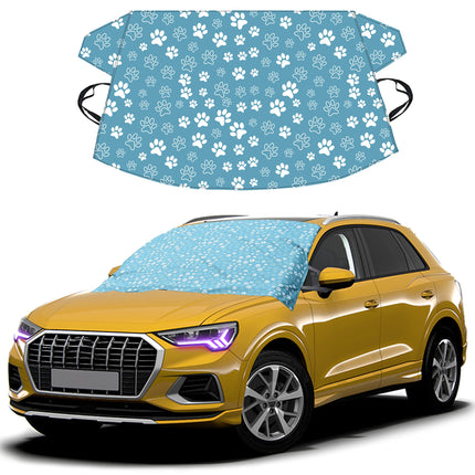 EcoNour  X-Large 69"x42" Ice & Snow Windshield Frost Cover, Blue