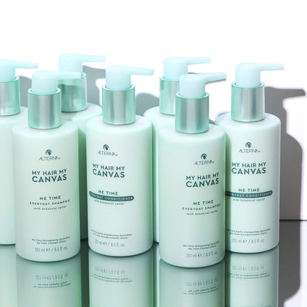 Alterna 251ml My Hair My Canvas Me Time Everyday Vegan Color-Safe Shampoo | Moisturizing & Enhances Hair Shine | Sulfate & Paraben Free