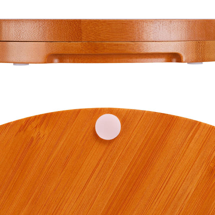 ZMARKRAFT US Patented Double-Layer Charcuterie Board| Large Cheese Board Platter Set w 4 Knives and 2 Bowls | Premium Bamboo Serving Tray | Hoursewarming Christmas (Mocha Brown)
