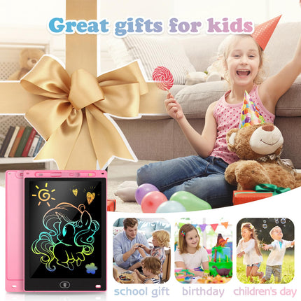 KTEBO 2 Pack 10 Inch LCD Writing Tablet for Kids - Drawing Tablet, Preschool & Toddler Travel Essential, Christmas Stocking Stuffers
