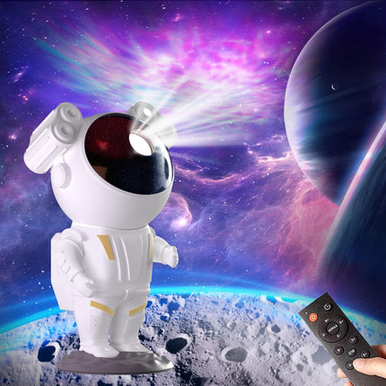 SIGEMIQI Star Astronaut Nebula Galaxy Projector w/ Remote Control Timing & 360°Rotation Magnetic Head