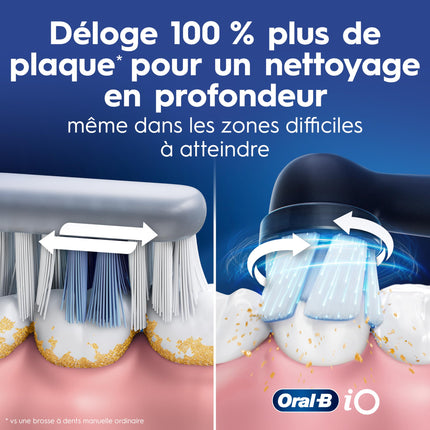 Oral-B iO6 Electric Toothbrush, for a Deep Clean and Whiter Teeth, Opal Grey, iO Series 6