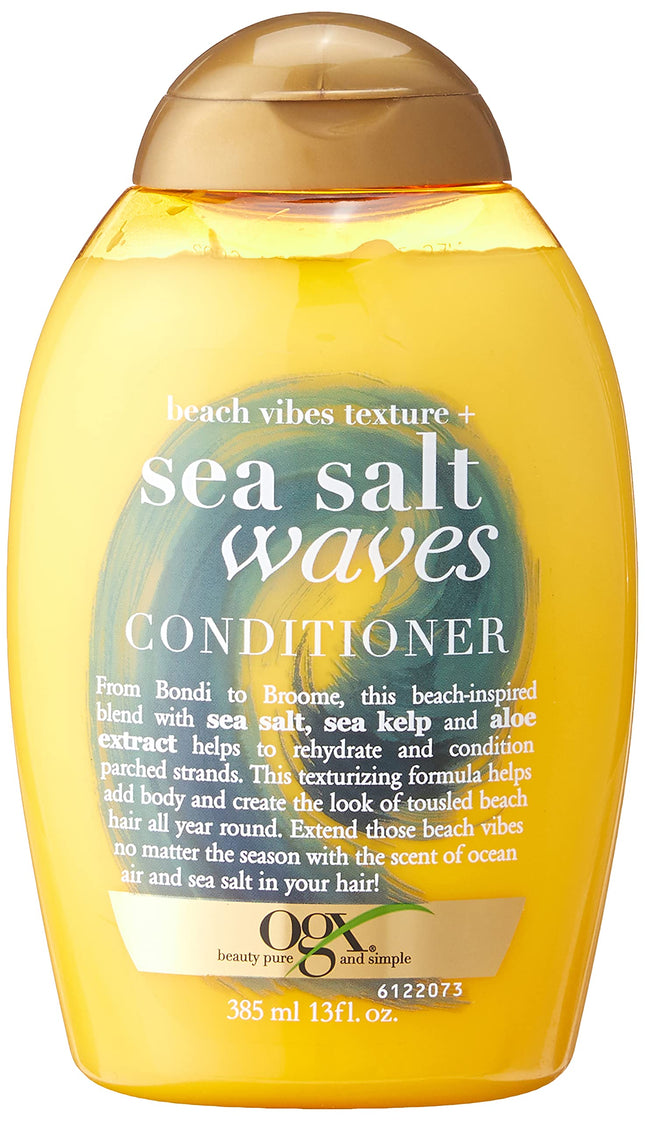 OGX Sea Salt Waves Conditioner, 385 ml