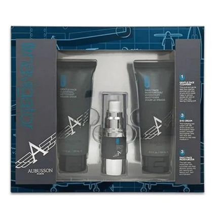 Navigator by AUBUSSON 3-Piece Grooming Advanced Skin Care Kit For Men