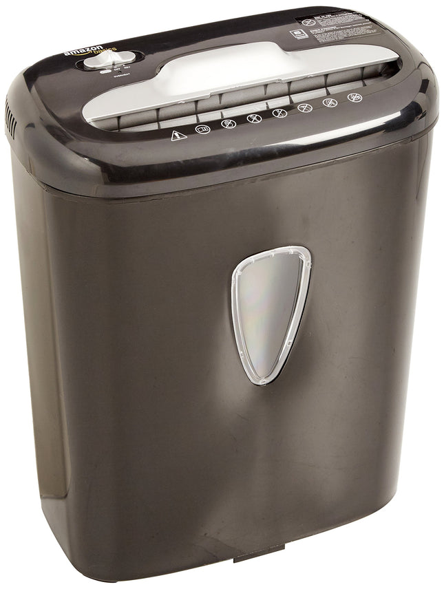 Amazon Basics 6-Sheet Micro-Cut Paper, and Credit Card Shredder