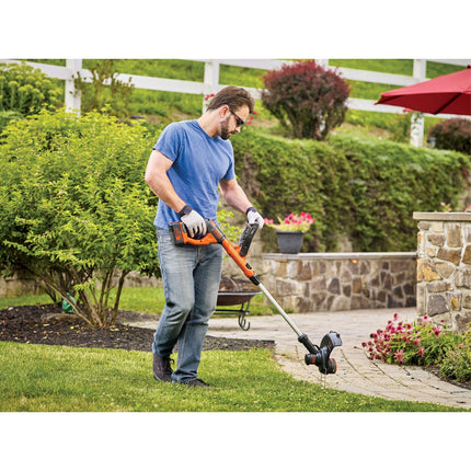 BLACK+DECKER 40V MAX String Trimmer and Edger Kit, Cordless, 13 inch, 2-in-1, (LST140C)