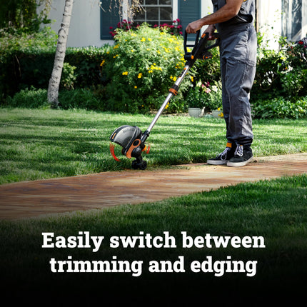 WORX WG163 GT 3.0 20V PowerShare 12" Cordless String Trimmer & Edger, 12in