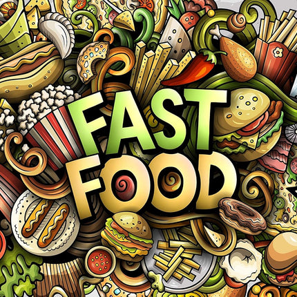 Puzzlement Streak - Fast Food 1000 Piece Puzzle
