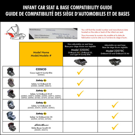 Safety 1st onBoard 35 Car Seat Base