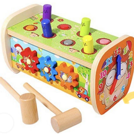 Arkmiido Brand Wooden Hammer Toy Childrens Toddlers