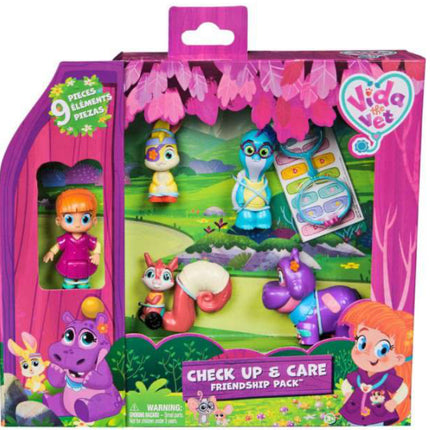 Vida the Vet Check Up & Care Friendship Pack Playset [Vida, Juno, Fergie, Zig Zag & Tidbit]